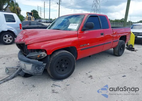 1998 Dodge Ram 1500 St from USA, damaged, VIN 1B7HC13YXWJ257848